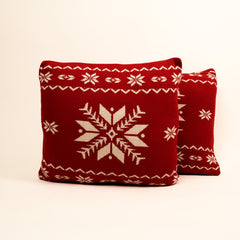 Tinsel Cushion Cover ( Pack Of 1 )
