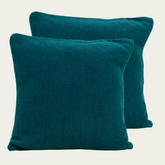 Minimoss Petrol Blue Cushion Cover