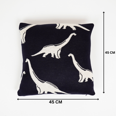 Dino Cushion Cover  (Pack of 2)
