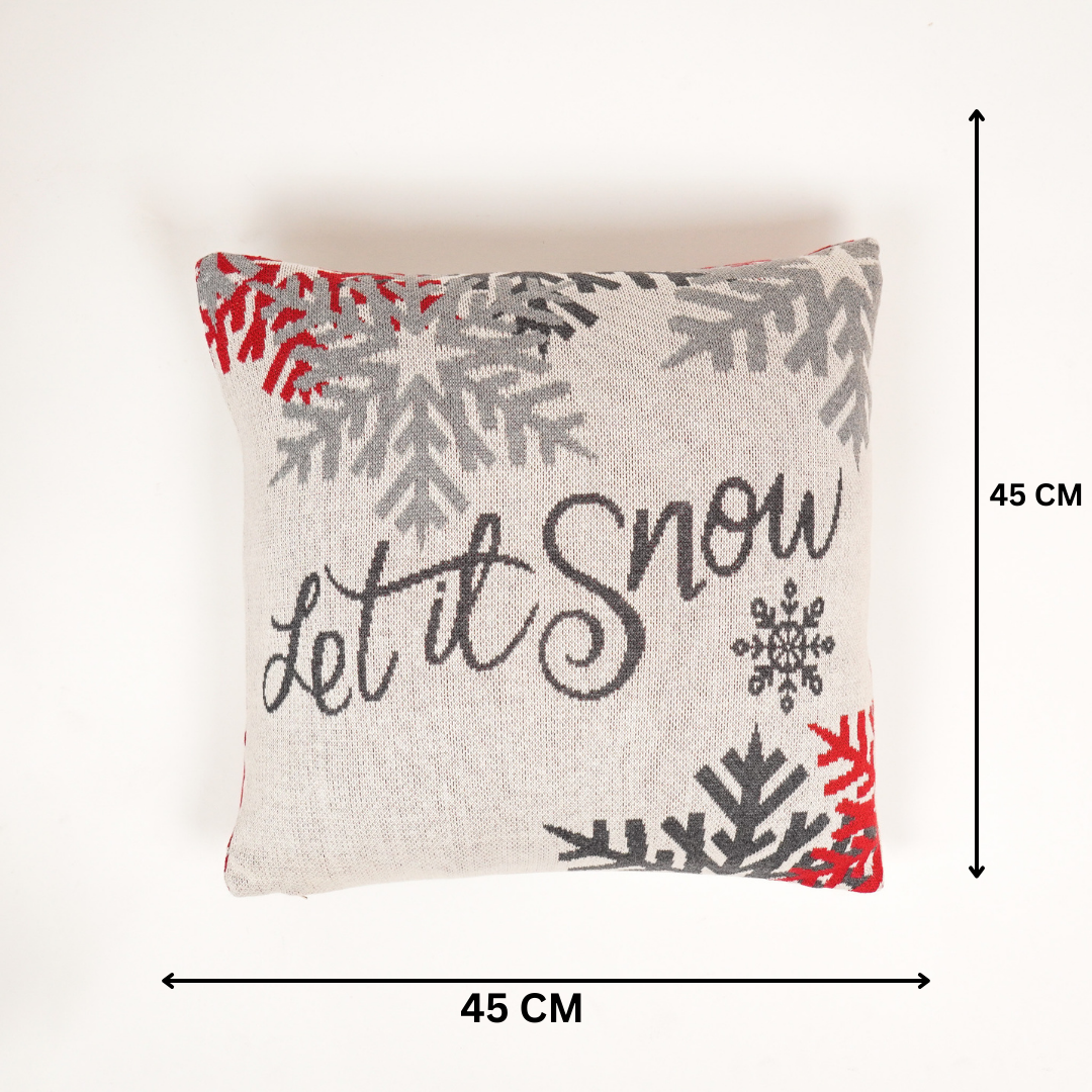 Shop Online Let It Snow Cushion Cover