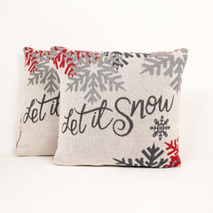 Buy Online Let It Snow Cushion Cover