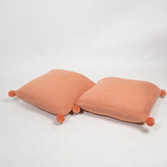 Luna Cushion Cover - Peach (Pack of 2)