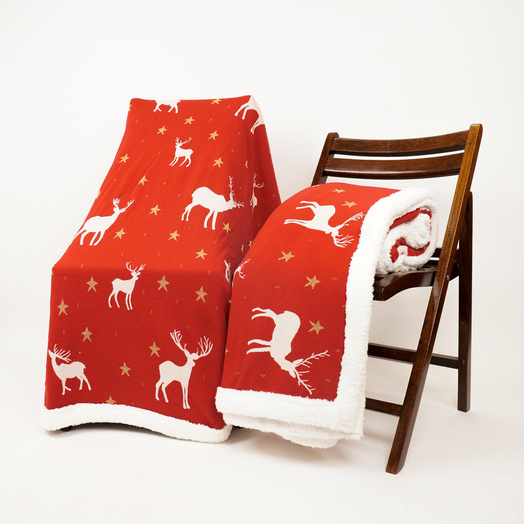Ivy Sherpa Blanket