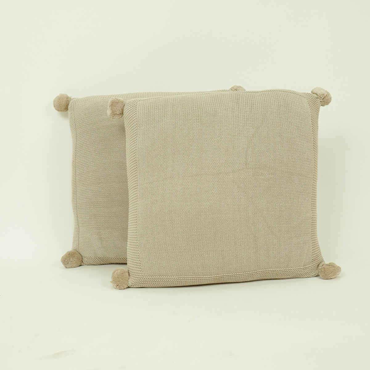 Luna Cushion Cover - Stone(Pack of 2)