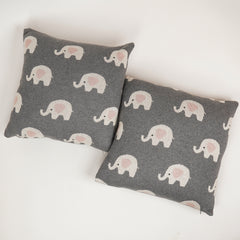 Tusker Cushion Cover ( Pack Of 1 )
