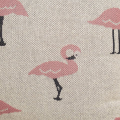 Flamingo Cushion Cover ( Pack Of 1 )