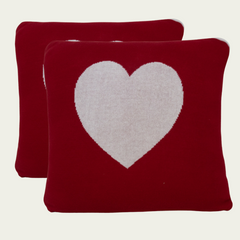 Sweet Heart Cushion Cover (Pack of 1)