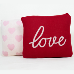 Love Heart Cushion Cover (Pack of 2)